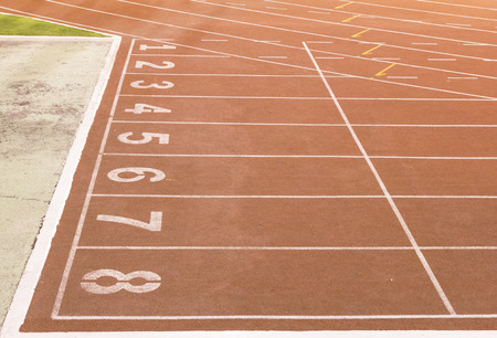 Number at Start point of Athletic Field