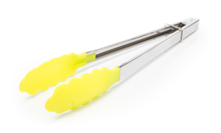 Cooking Pliers on White backgroundの写真素材