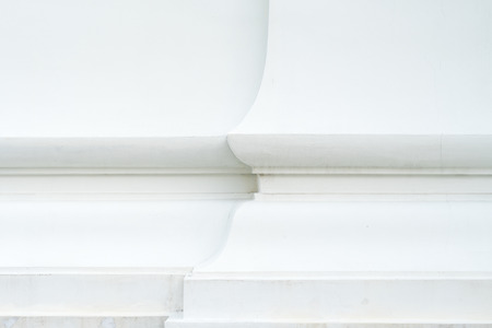 White Temple Wall Design Texture