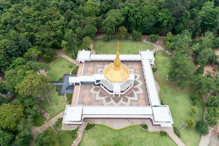 Wat Pa Ban Nong Phue or Wat Phurithattiwat Sakon nakorn, Thailandの写真素材