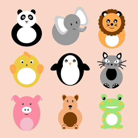 Children's animals set
