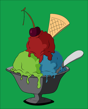 Ice creamのイラスト素材