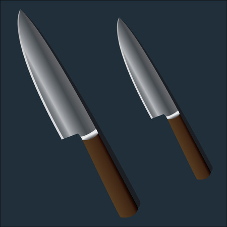 Kitchen Knivesのイラスト素材