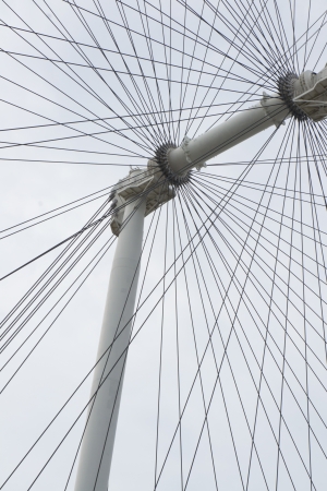 Close up of flyer wheel movement unitの写真素材