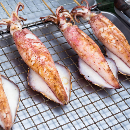 B-B-Q Grilled Squid