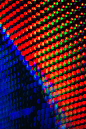 abstract LED light backgroundの写真素材
