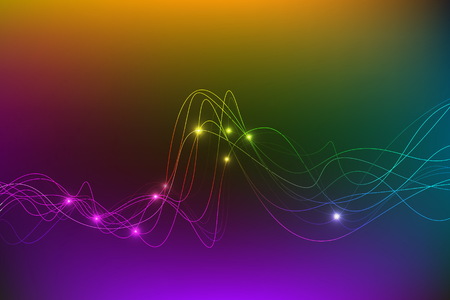 wave abstract background