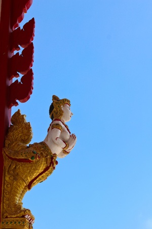 Angel of Thailand' s Sculpture の写真素材