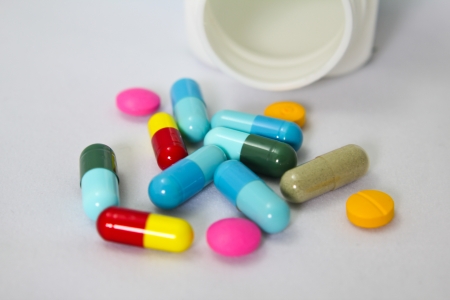 pills and pill bottle