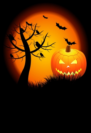 Halloween backgroundの写真素材