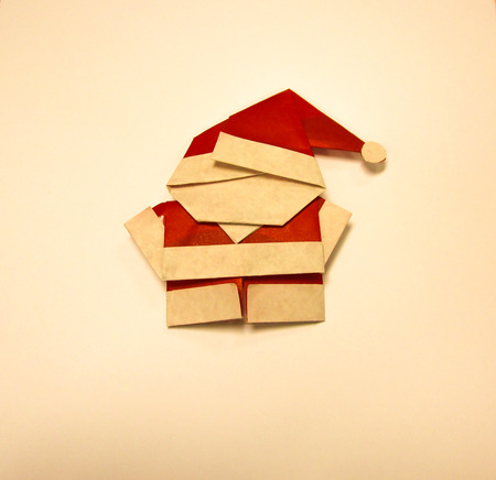 Real Santa Claus on the backgroundの写真素材