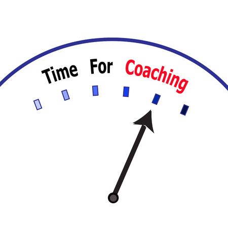 Time for coachingの写真素材