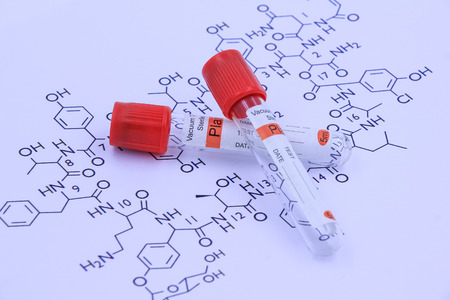 Blood tube for testing in laboratory