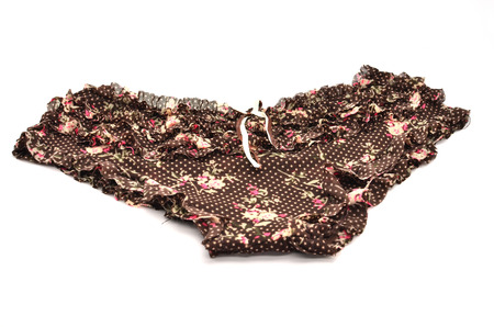 Pants in women on white backgroundの写真素材