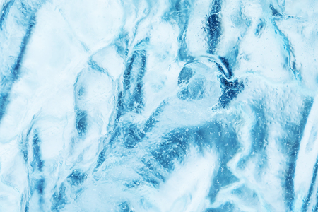 Blue ice backgroundの写真素材
