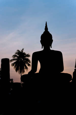 Wat Mahathat At Sukhothai Historical Park Thailand.の写真素材