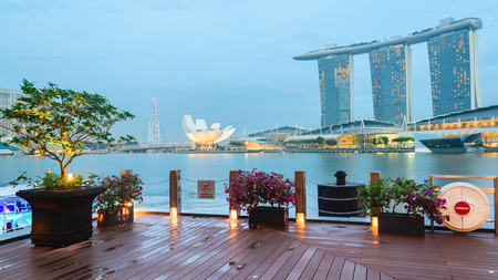 marina bay sand.のeditorial素材