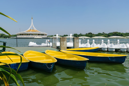 The beautiful nation park at Bangkok Thailand.のeditorial素材