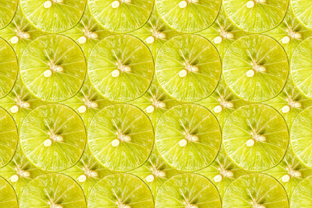 Fresh sliced lemon texture background.の写真素材
