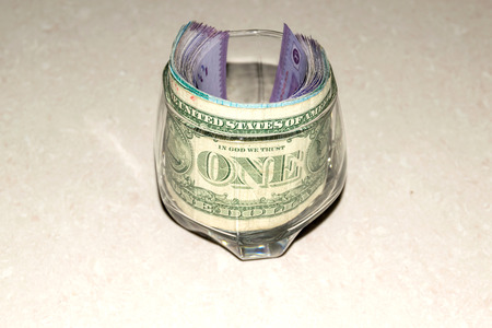 Dollar the basic monetary unit of the US.の写真素材