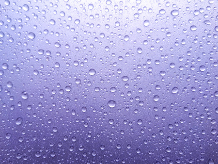 Colorful and beauty of the rain drops.の写真素材