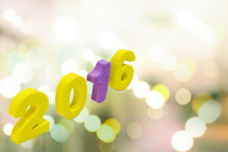 Cute and colorful plastic alphabet letter set for new year day.の写真素材