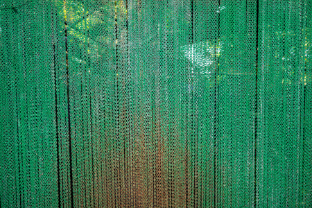 Old steel chain texture background.の写真素材