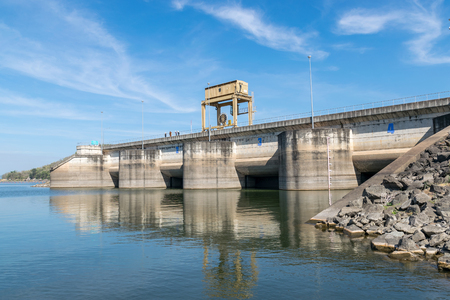 Dam  store water for agriculture.のeditorial素材