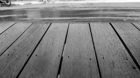 Wooden table texture and beautiful background.の写真素材