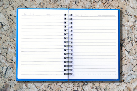 Colorful note bookの写真素材