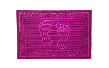 Colorful doormat for house and office.の写真素材