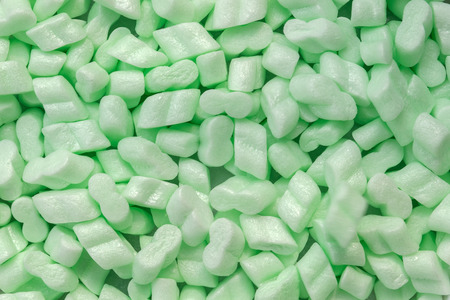 Closeup group of foams or sponges for cushioning texture background.の写真素材