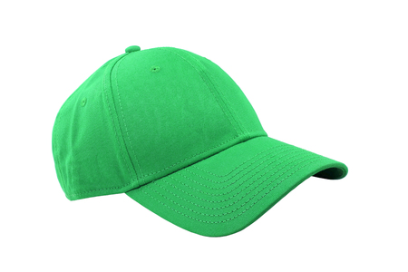Colorful fashion cap isolated on white background.の写真素材