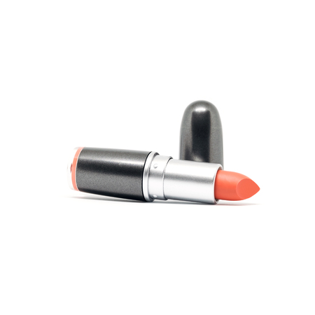 Beautiful design of colorful lipstick makeup for women who love beauty isolated on white background.の写真素材