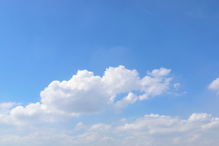 Beautiful blue sky and clouds texture background.の写真素材