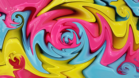 Abstract colorful texture background ,Liquify filter effect.の写真素材