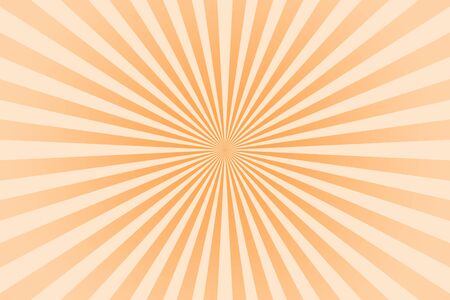 Orange pastel color rays abstract background, can use for test the resolution and focus of cameras and photo or cinema lens.の写真素材