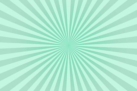 Green pastel colors rays abstract background, can use for test the resolution and focus of cameras and photo or cinema lens.の写真素材
