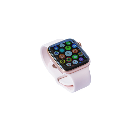 Beautiful design modern smart watch isolated on white backgroundのeditorial素材