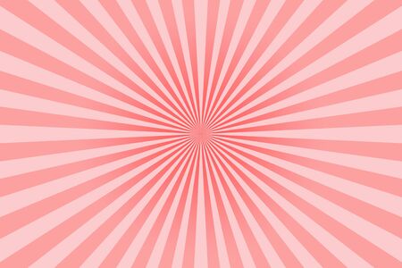 Pink pastel colors rays abstract background, can use for test the resolution and focus of camerasの写真素材