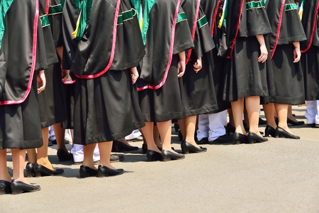 CHIANGMAI THAILAND MARCH 2 : University students celebrate their graduation,Maejo University on...