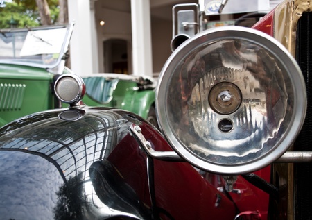 Front of Fiat Tipo 509 on vintage car show of Thailandのeditorial素材