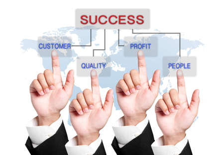 Suscess of Business Planningの写真素材