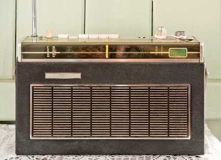 Vintage radioの写真素材