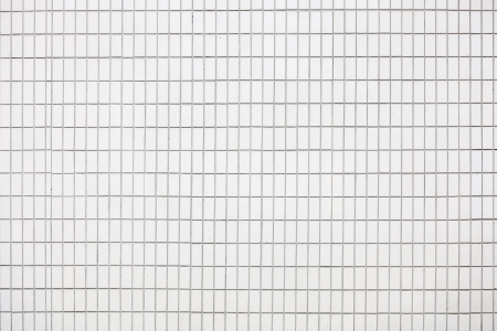White brick wall background, brick wall textureの写真素材