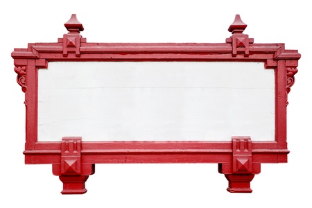 HuaHin signs isolated on white background, HuaHin billboard の写真素材