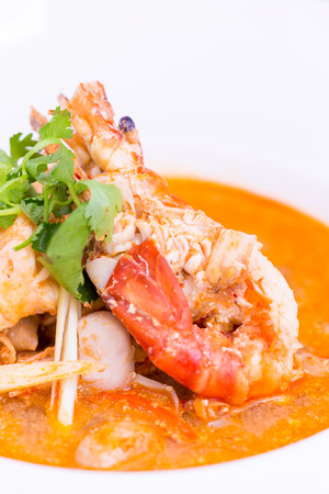 Thai Food Tom Yum Goong, Thai foodの写真素材