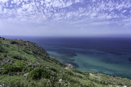 Coast in Maltaの写真素材