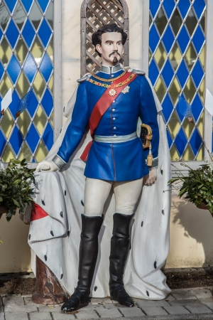 King Ludwig of Bavaria, The Fairy Kingの写真素材