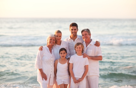 Portrait of a happy family